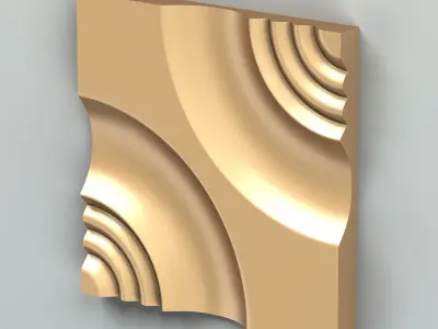 Wall panel 010 3D model