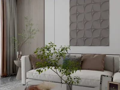 Modern Interior Design 04 3D model