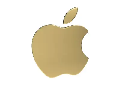 Apple Logo 02 Free low-poly 3D model