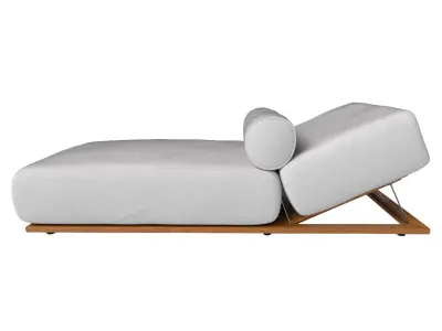 Claud Open Air Lounge Chair by Meridiani 3D model