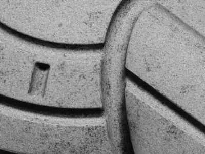 Concrete Dome Structure 3D model