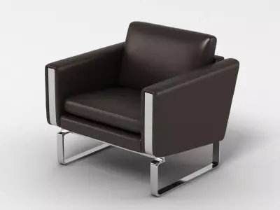 Hans J Wegner CH101 Chair 3D model