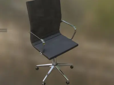 Chair office style 3D model