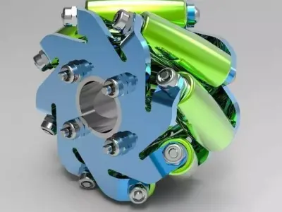 Omni Wheel 3D model
