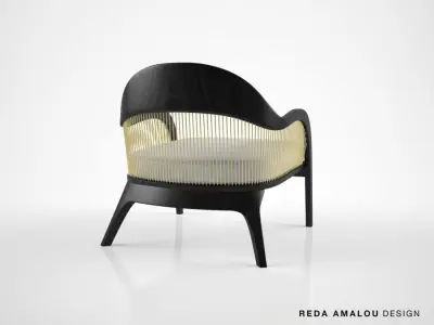 Reda Amalou Design Lanka armchair 3D model