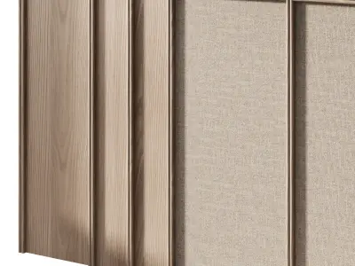 Decorative V45 Wall Panels 3D model