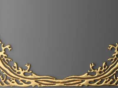 Cartouches frame 2 3D model