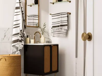 Bathroom interior 3D model