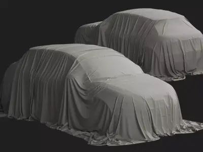 Ordinary Car Cover 08 3D model
