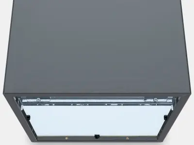 EKET Wallmounted shelving unit Low-poly 3D model