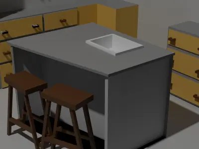 Kitchen 3D model