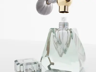 luxury Perfume Bottles 3D model