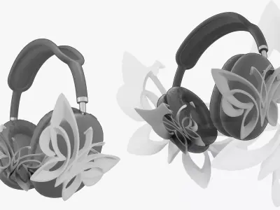 Attachments for AIRPODS MAX 4 3D print model