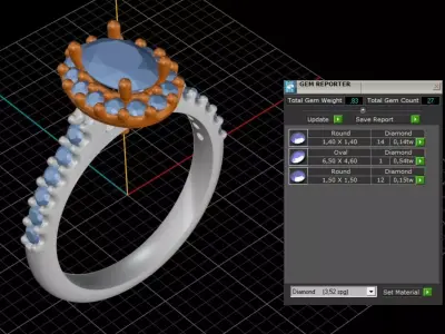 ring woman 3D print model purchase