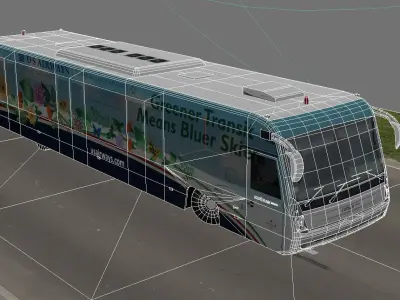 Cobus 3000 Philadelphia US Airways Low-poly 3D model