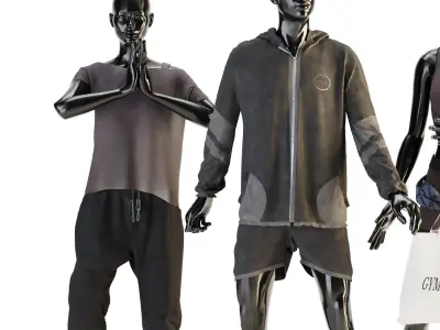 Mannequin Vol 044 3D model