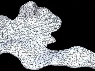 Snow Floor - Free Free low-poly 3D model