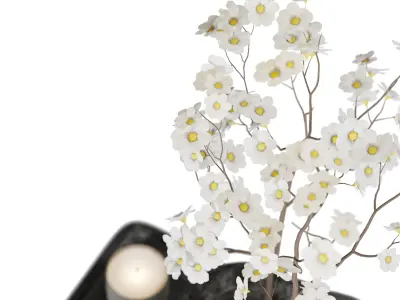 decorative set 01 3D model 11
