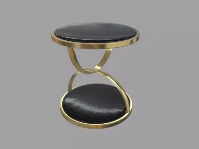 Modern Luxury Table 02 Low-poly 3D model