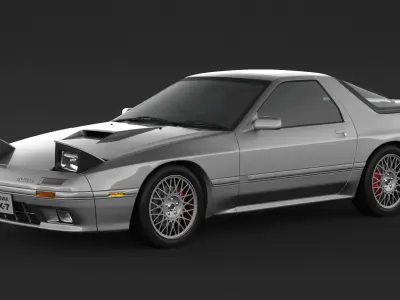 Mazda RX-7 FC3S S5 3D model