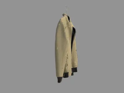 Fashion Men Jacket  3D model
