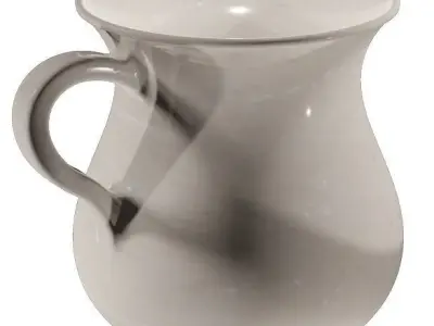 Porcelain Jug 3D model