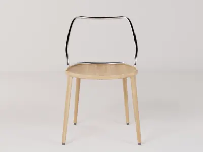Cafe Chair 47x51x75 Low-poly 3D model