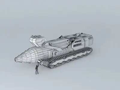 Mining Vehicle Free 3D model