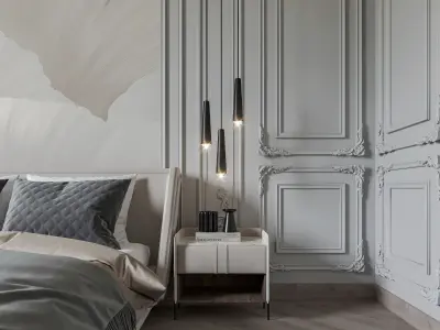 bedroom-neoclassic 3D model