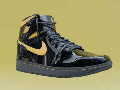 jordan retro 3D model