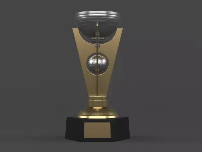 Trophy Cup 3D model 12