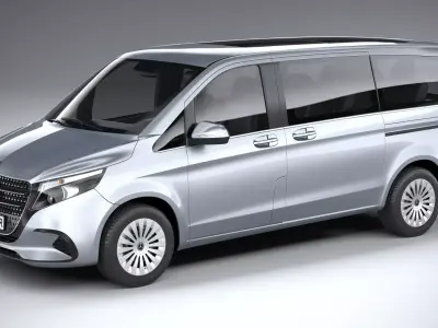 Mercedes-Benz V-Class Regular 2024 3D model