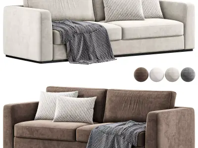 Hamilton Sofa By Castlery 3D model