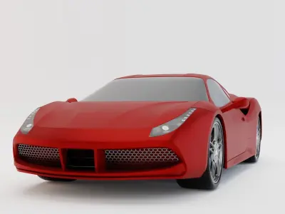 Ferrari 488 GTB 3D model