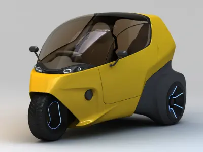Bemo 1  Concept EV 3D model