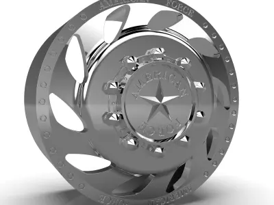 AMERICAN FORCE F08 FLOW DRW WHEEL 3D print model