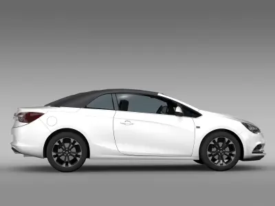 Vauxhall Cascada Turbo 2017 3D model