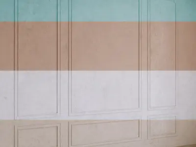 Decorative plaster and molding 4 colors Texture