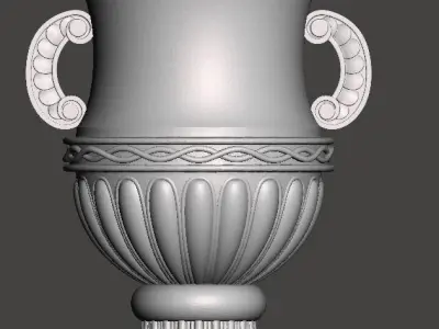 WoodCarving detail - 3d model for CNC - WCCFC0S 3D model