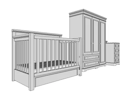 Shah baby room set 3D print model