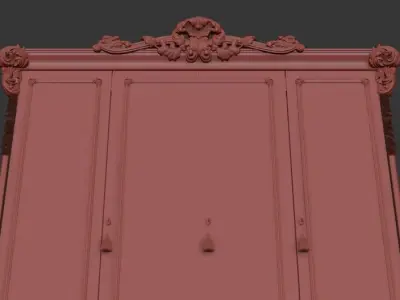 wardrobe 3d model 3D model 3D model