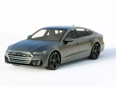 Audi S7 Sportback 2020 3D model