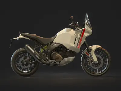 Base model  Ducati Desert X 2022 3D model