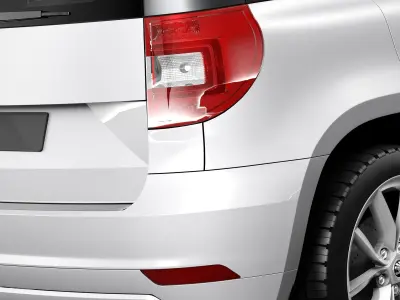 Skoda Yeti 2014 3D model