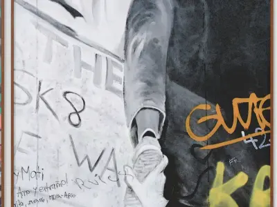 Art Frames 86- 2 Canvas Painting 3D model