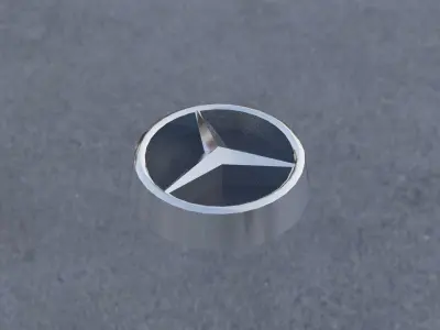 Mercedes-Benz Logo  3D print model