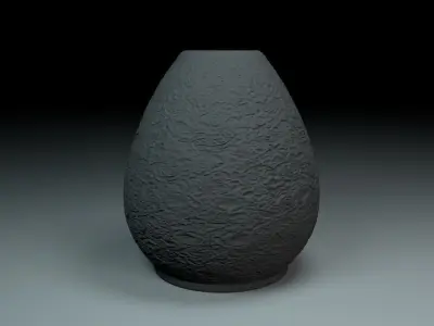 Flower vases set 3D print model