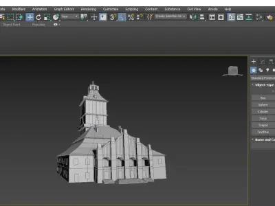 Casa Sfatului Brasov - Romania Low-poly 3D model
