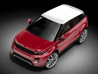 Range Rover Evoque STD MAT 3D model