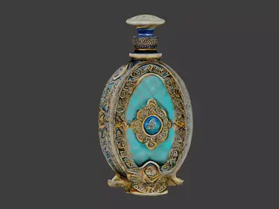 Realistic high quality Victorian Perfume Bottle - Perfume 3D model